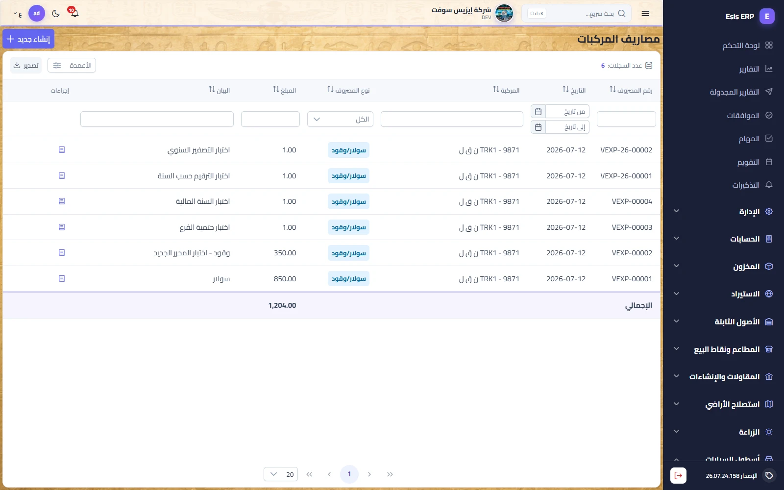 أسطول السيارات — 5